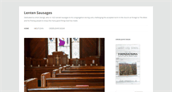 Desktop Screenshot of lentensausages.com