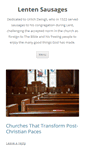 Mobile Screenshot of lentensausages.com